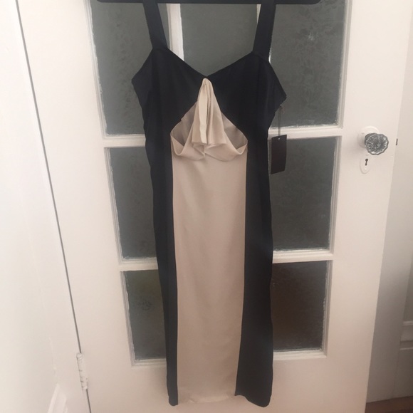 Vera Wang Black/White NWT Dress