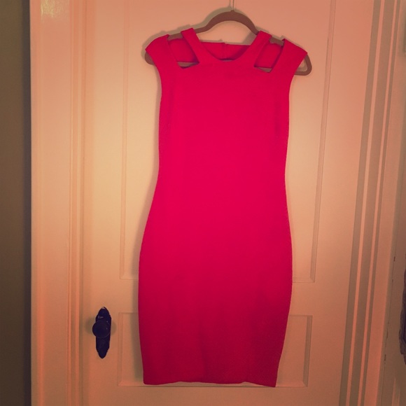 Red Cache Sleeveless Dress