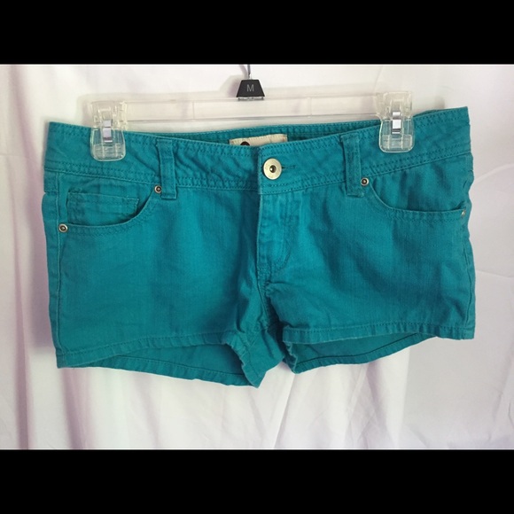 Turquoise shorts