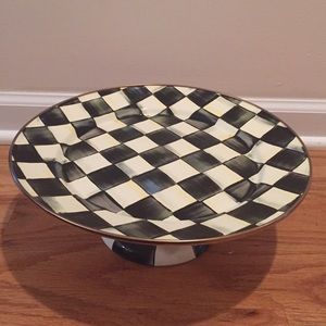Mackenzie Child's pedestal platter