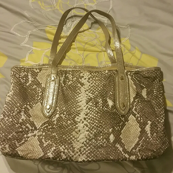 Diane Von Furstenberg snakeskin bag