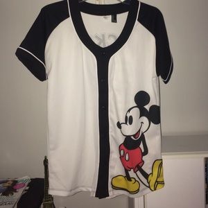 ON HOLD F21 Mickey Mouse baseball Jersey