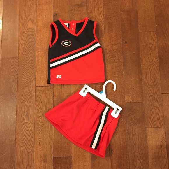 Georgia Bulldog Cheer Outfit