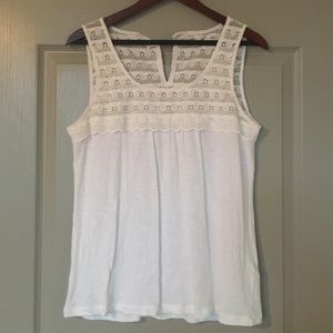 J.Crew crochet tank