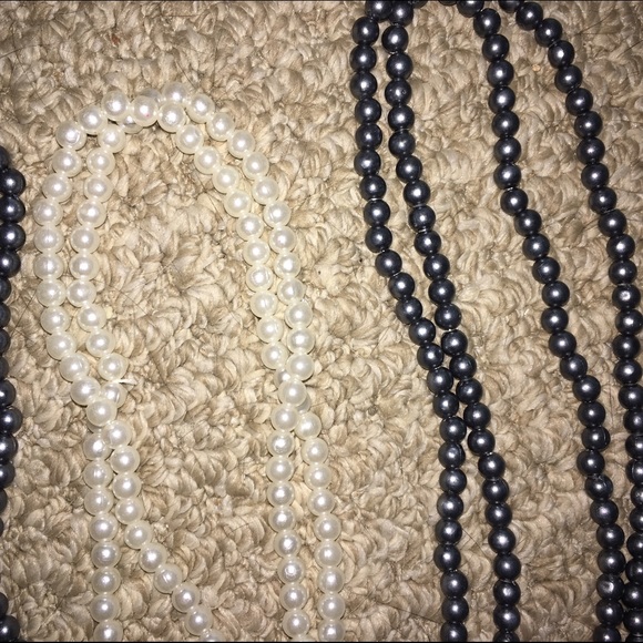 Set of 2 pearl headbands - Picture 2 of 3