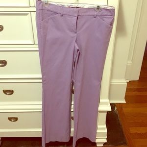Women's dress pants. Purple. Stretch material