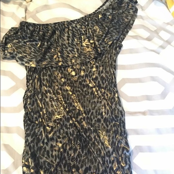 One sleeve top from Charlotte Russe. Worn once.