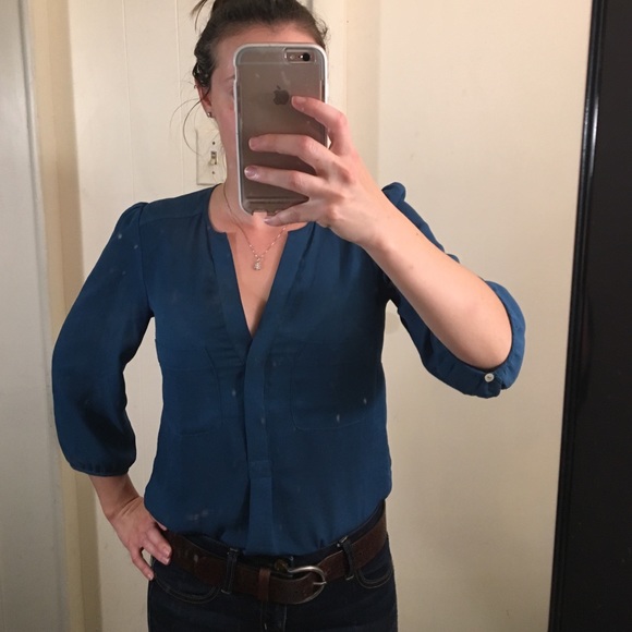 Awesome Teal Blouse