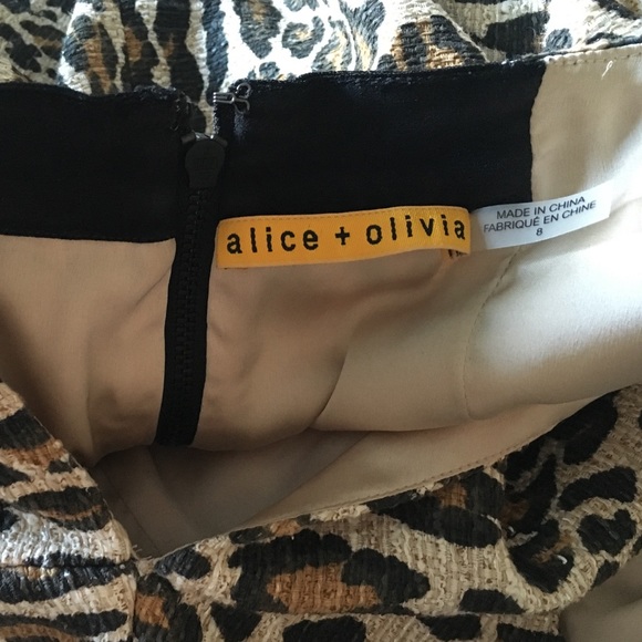 Alice + Olivia A-line dress. Size 8 (runs small). - Picture 3 of 3