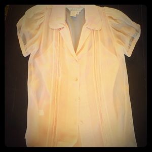 SALE ❤️ 100% Silk gorgeous Max studio blouse🌷