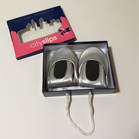 SOLD City slips ballet flats