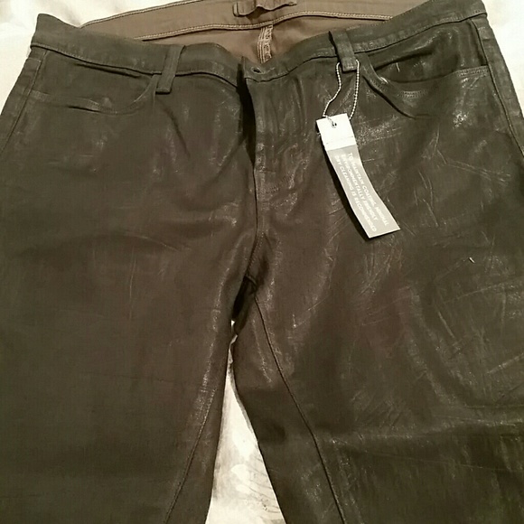 Jbrand coated denim