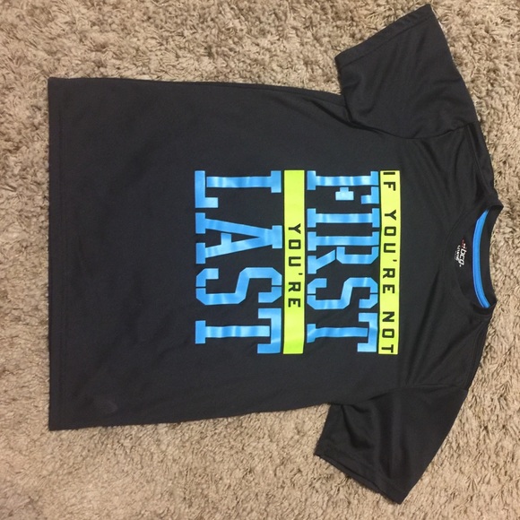 If You're Not First You're Last BCG Tee Shirt