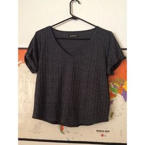 Cotton On Flowy Gray Top