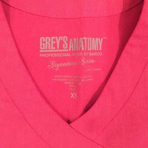Grey's Anatomy scrub top