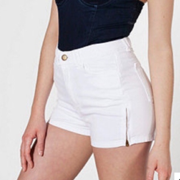 high waisted zipper shorts