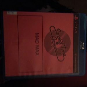 Mad max ps4 game