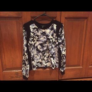 Forever 21 long sleeve floral shirt