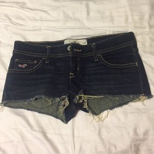 Hollister jean shorts