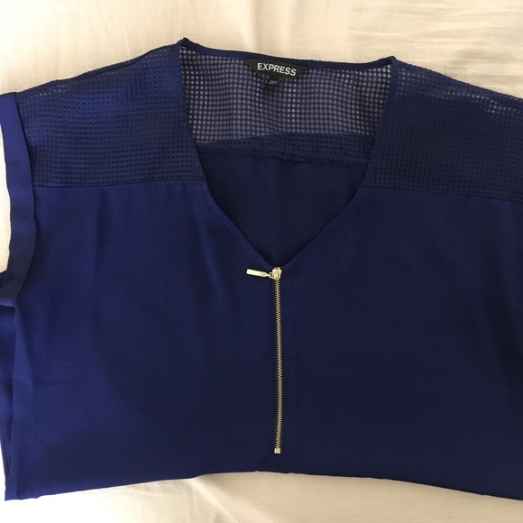 Express Blue Shirt