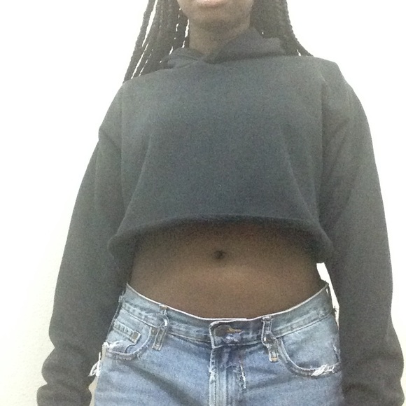 Vintage cut off hoodie