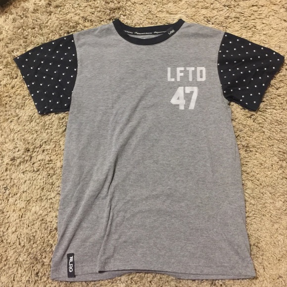 Gray/Black LRG Tee