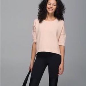 Lulu lemon crop sweater
