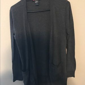 Grey cardigan