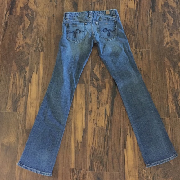 Slim bootcut jeans