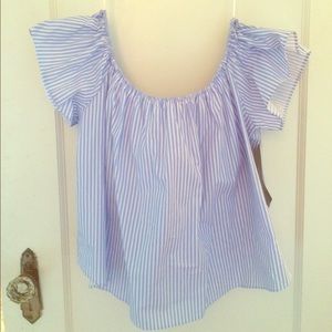 Zara Off The Shoulder Top