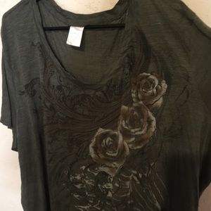 Olive top. Very lightweight