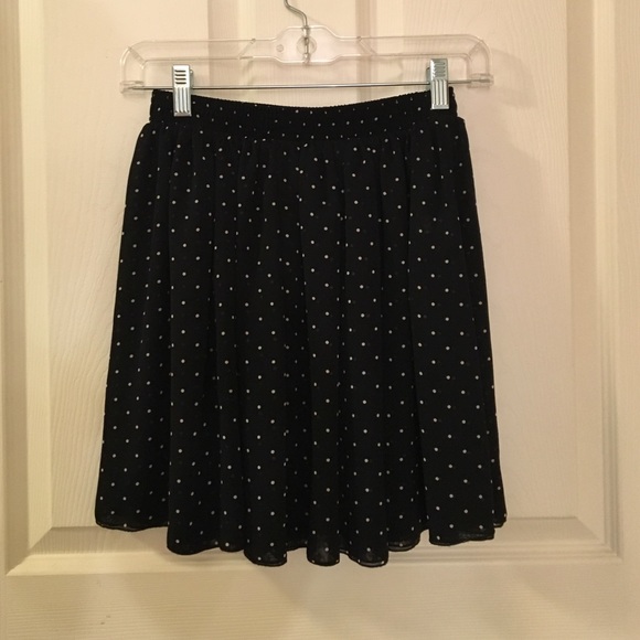 American Apparel Polka Dot Skirt