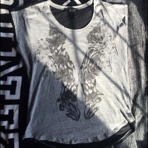 55DSL (Diesel) graphic boxy tee