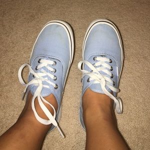 Baby Blue Vans