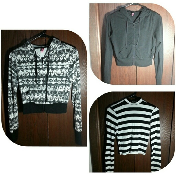 Bundle Of Three Crop Tops