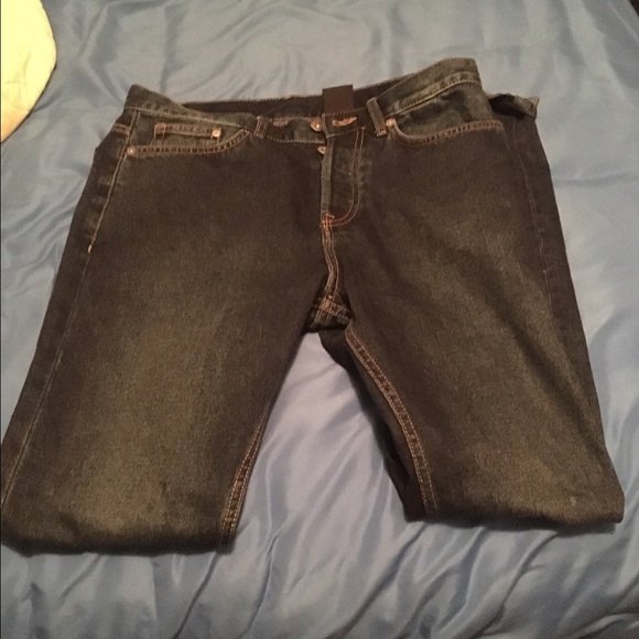 Mens slim taperd h&m jeans - Picture 1 of 2