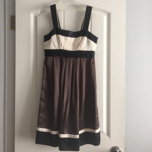 BCBG black and brown dress - Picture 1 of 4