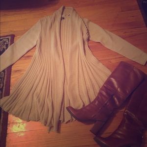 Brown knit sweater