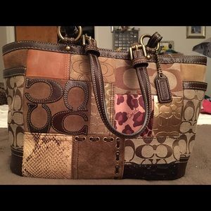 Coach Patchwork Tote