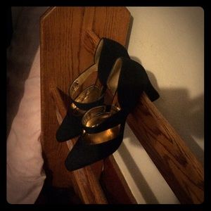 Navy Nina dress shoes