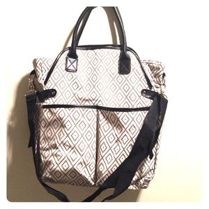 Roomy diaper bag.  Used one time