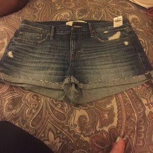 Jeans shorts. Abercrombie and Fitch