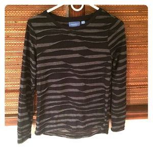 Vera wang long sleeve shirt