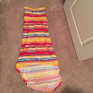 Versatile Tube top, high low dress