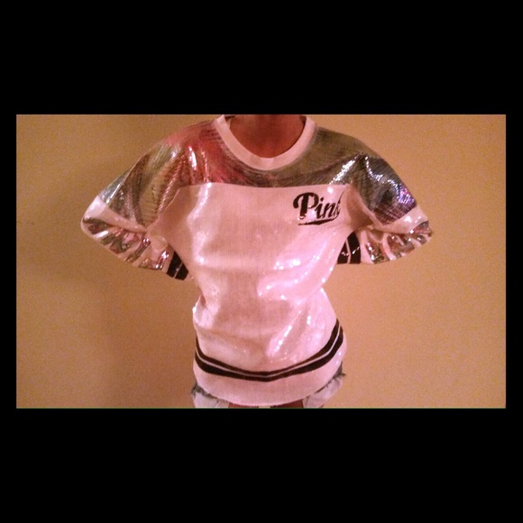 Limited Edition All Over Sequin Varsity Crew