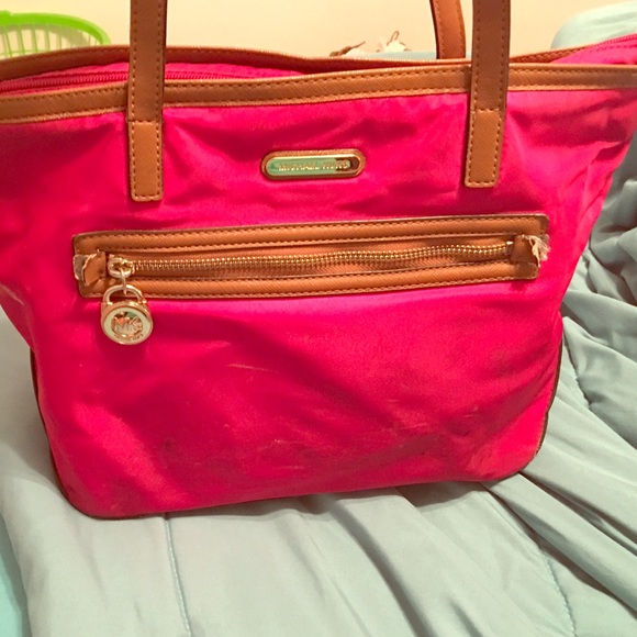 Red Michael Kors Handbag