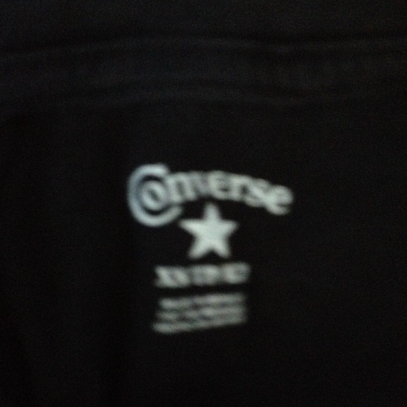 Black Converse T-shirt! - Picture 2 of 2