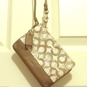Coach wristlet