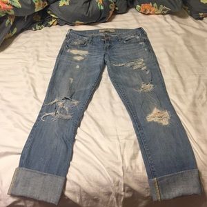 Hollister distressed jeans