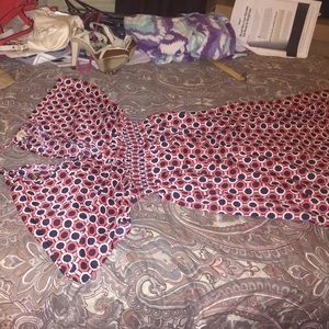 Maxi multi colored dress